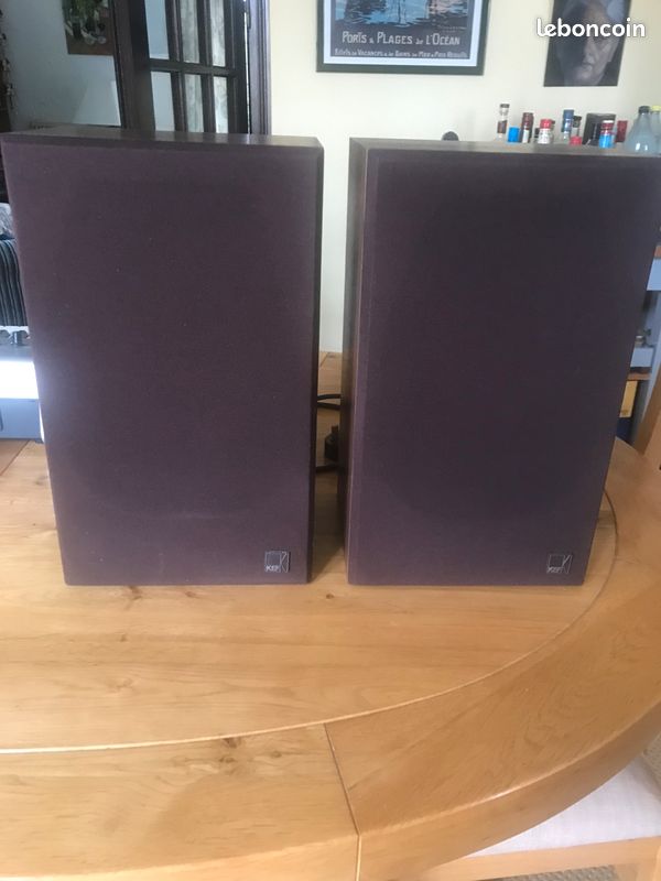 Enceintes acoustiques KEF Chorale SP1015 2 voies Vintage