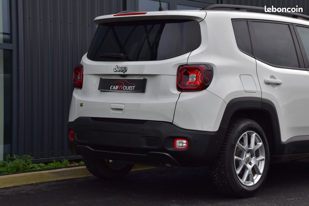 Jeep Renegade e-Hybrid BVA • 1ère Main • Caméra • LED • Garantie (image 9)