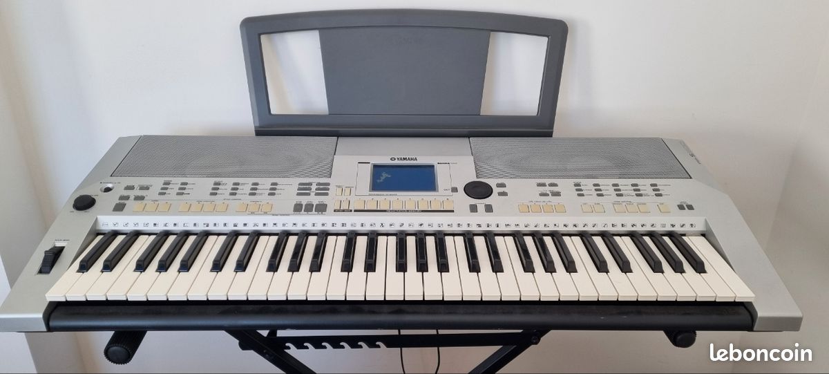 Clavier arrangeur Yamaha PSR-S500 + support + pédale Sustain (image 2)