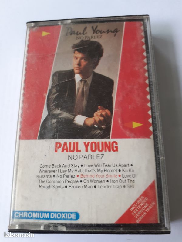 K7 audio Paul Young - No parlez (image 1)