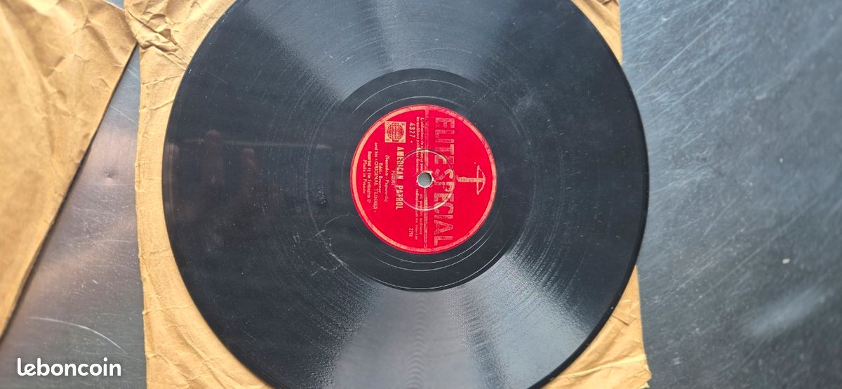 Disque 78 tours gramophone (image 5)