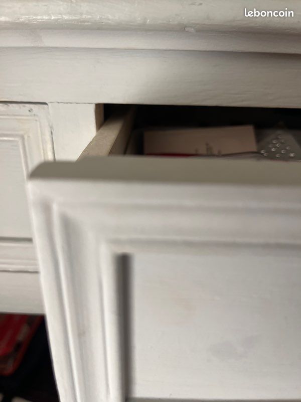 Coiffeuse et miroir vintage (image 3)