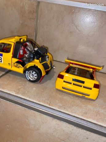 Miniature Solido Citroën ZX Rallye Raid #03 Jaune – Échelle 1/18, Occasion