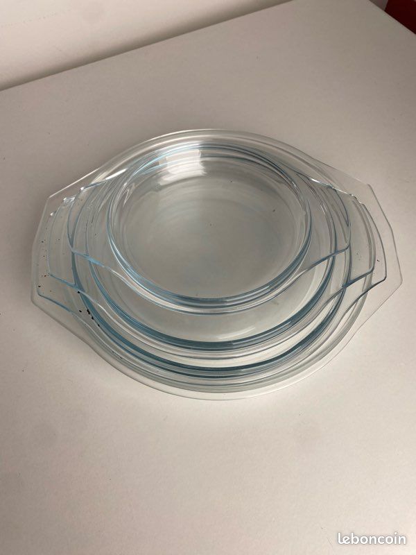 Lot 4 plats en Pyrex (image 3)