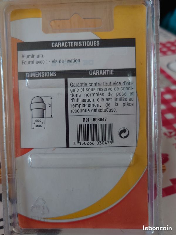 Butoir de porte neuf sous blister (image 2)