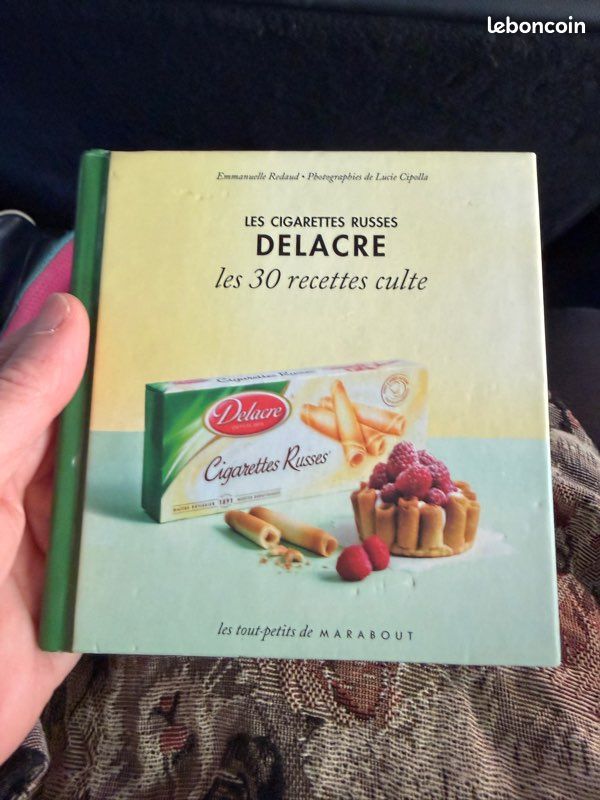 cigarettes russes delacre Les cigarettes russes Delacre les 30 recettes culte