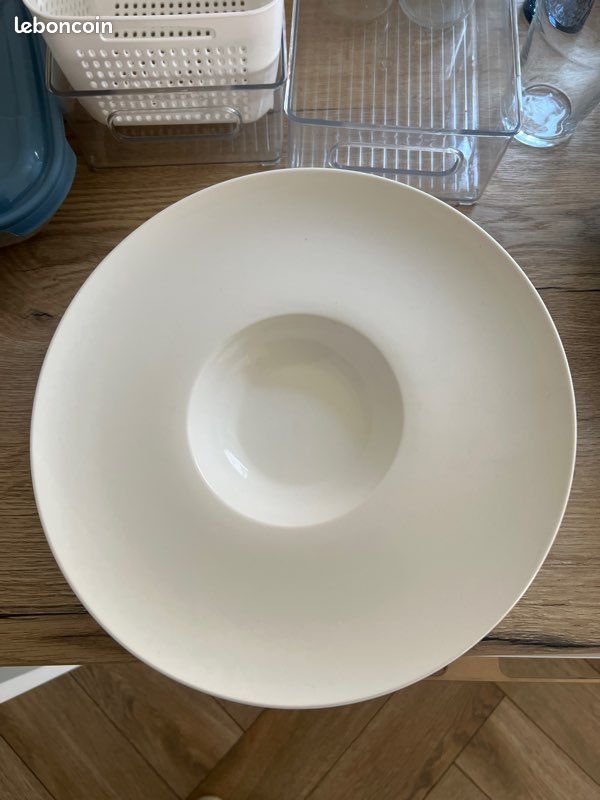 6 Assiettes risotto porcelaine (image 1)
