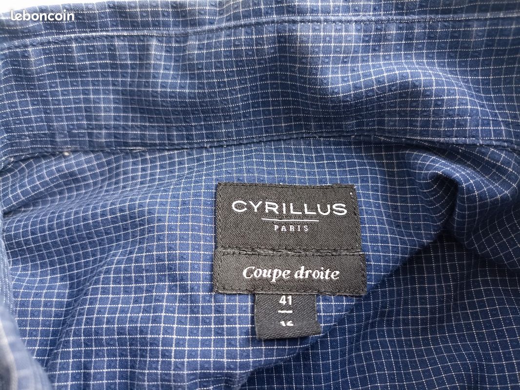 Chemise homme Cyrillus taille 41 Vêtements