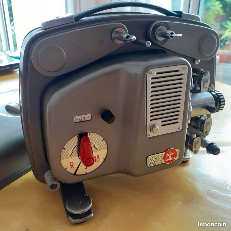 Projecteur Bolex Paillard 18-5 Super 8mm Vintage Années 60 – Fabriqué En France