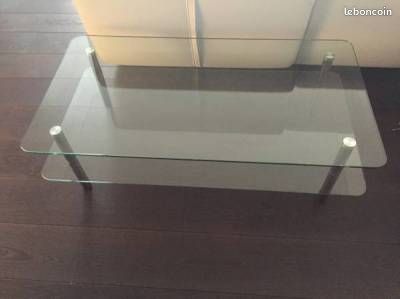 Table de salon en verre Interio (image 1)