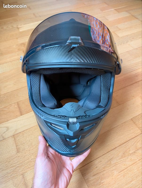 Casque moto neuf femme scorpion (image 2)