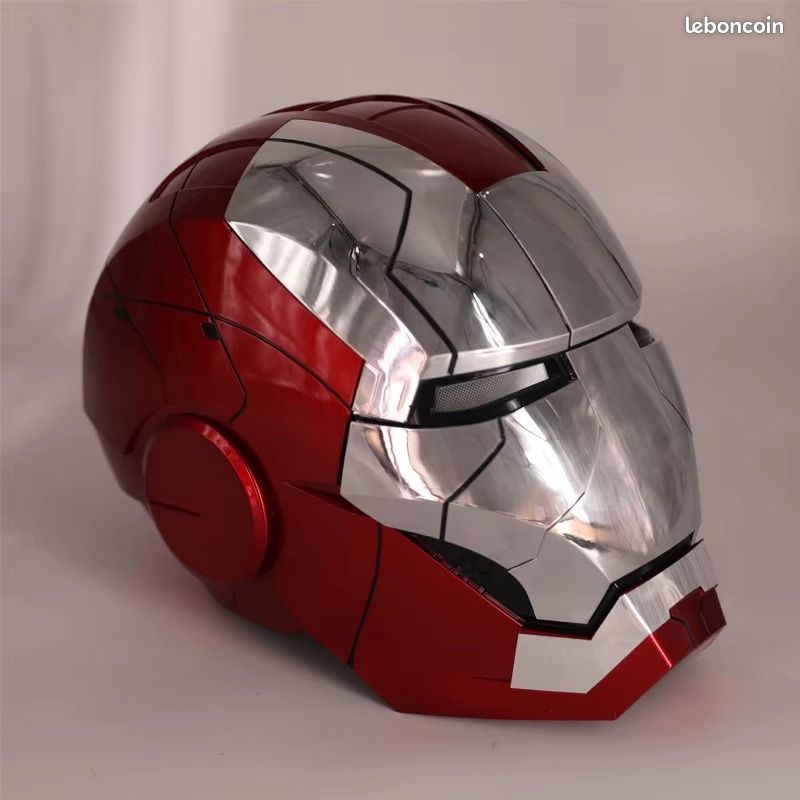 NLIGHTING® Casque Iron Man Électronique Masque Iron Man électronique