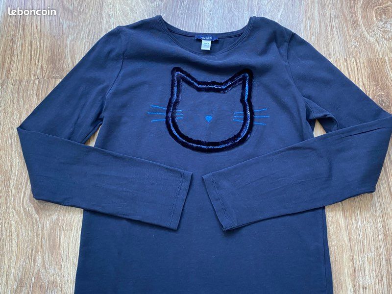 Okaidi tee shirt fille 11/12 ans (image 3)
