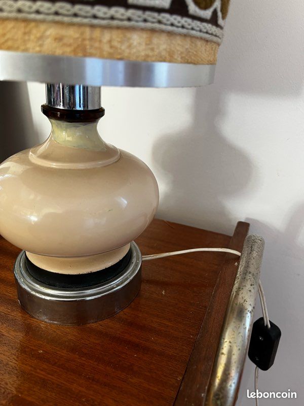 Lampe vintage année 70 rétro mid century (image 8)