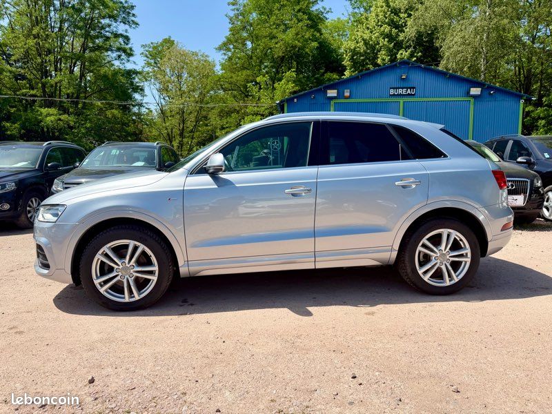 Audi q3 2.0l tdi 150cv quattro phase 2 finition s line 189.000kms 05/2015 gps bluetooth led bi-xenon (image 5)