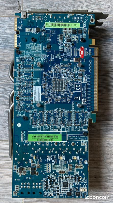 Carte Graphique SAPPHIRE AMD HD 4850 - 512 Mo GDDR3 - PCI-E - Occasion Testée (DVI, S-Vidéo)