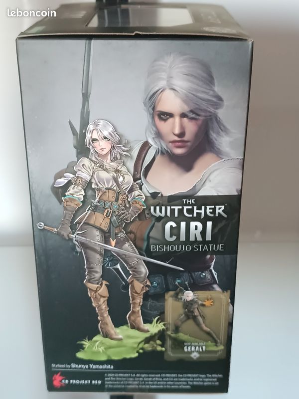 Kotobukiya The Witcher – Statue Bishoujo Ciri, Import Japon, Édition Premium Très Détaillée
