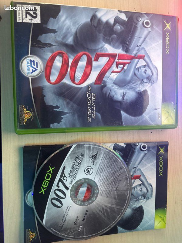Jeu Vidéo 007 : Quitte Ou Double Pour Microsoft Xbox - Version PAL - Bon état