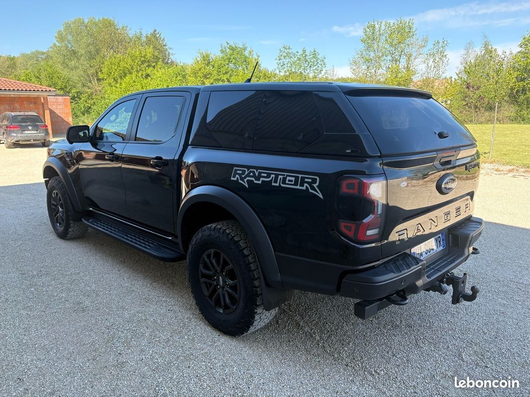 FORD RANGER Raptor 2.0 EcoBlue 213ch | 1ère main FR • Hard Top • Attelage • TVA récupérable • Faible km (image 5)