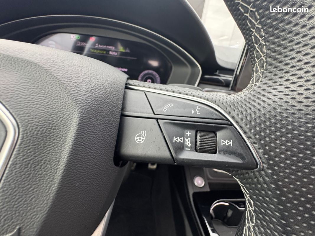AUDI A4 Avant 40 TDI 204 S tronic 7 S line + Matrix LED + Pack Noir + Sieges electr. Massants + Pack Assit route (image 27)