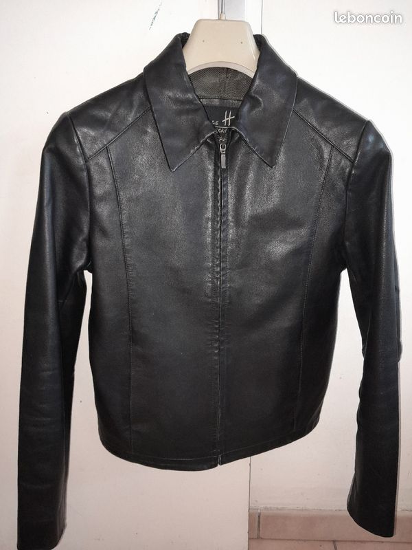 Blouson femme en cuir (image 1)