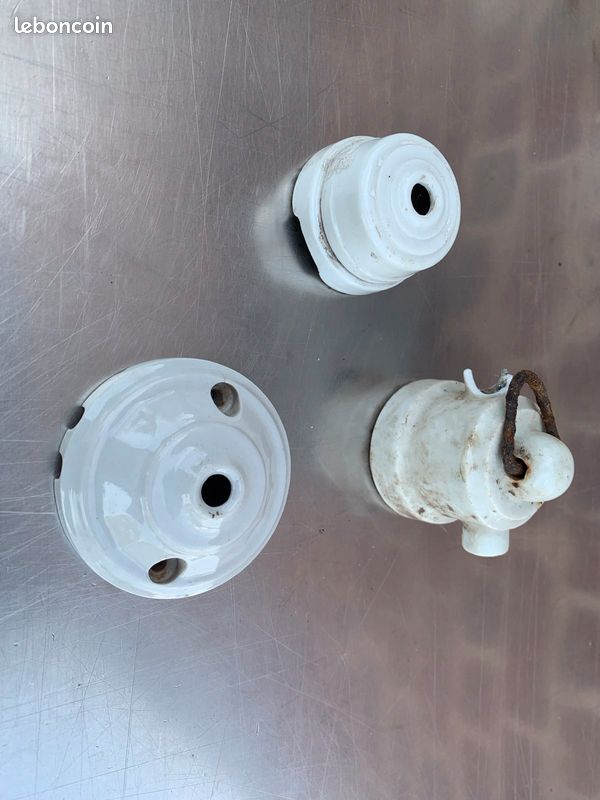 3 Pièces Vintage Électricité (image 1)