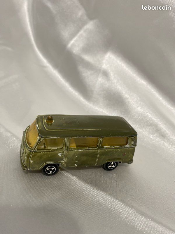 VW fourgon publicitaire Café HAG majorette année 70 neuf en boite d