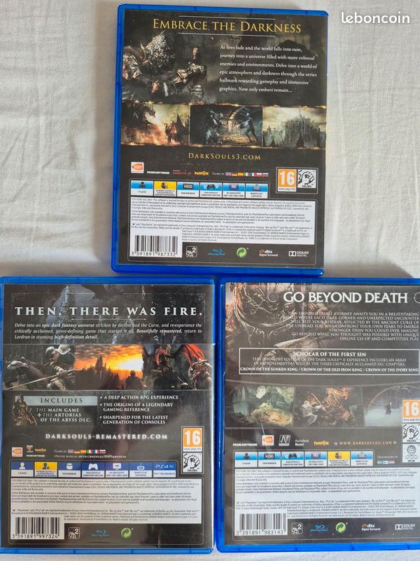 Jeux PS4 Collection Dark Souls (image 2)