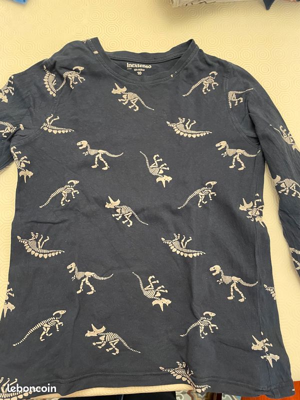 T-shirt manches longues 10 ans (image 1)