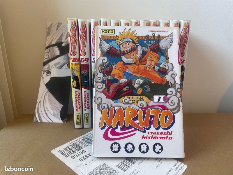Collection Manga Naruto 1 à 9 (image 1)