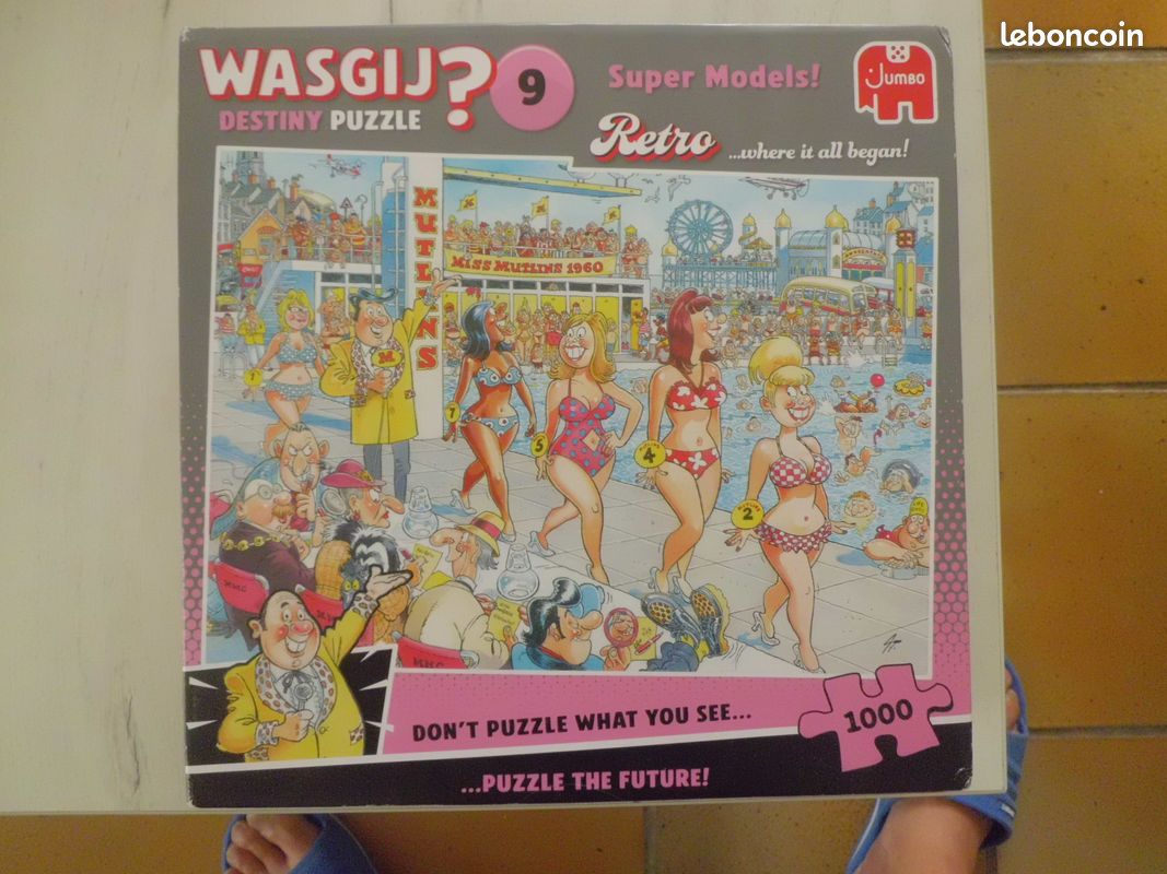 Puzzle énigme N° 9 : Défilé à la piscine (image 1)