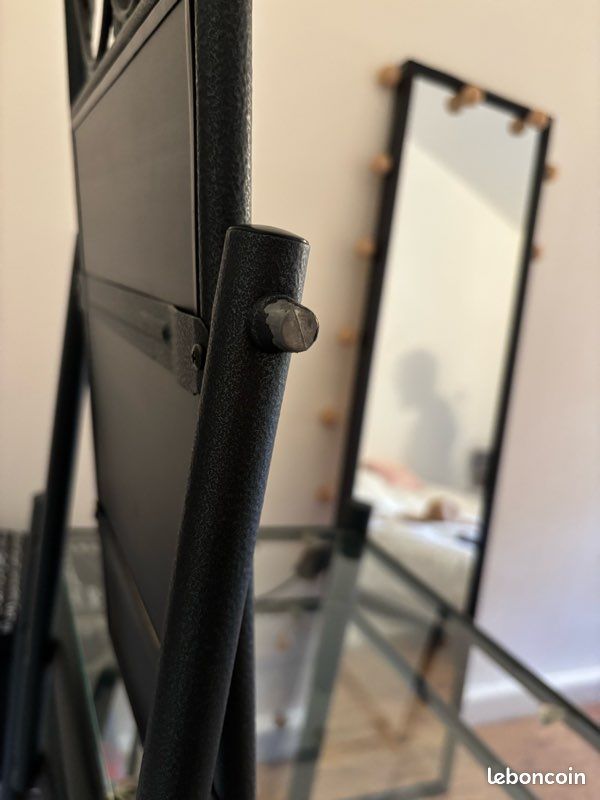 Coiffeuse fer forgé + tabouret (image 9)