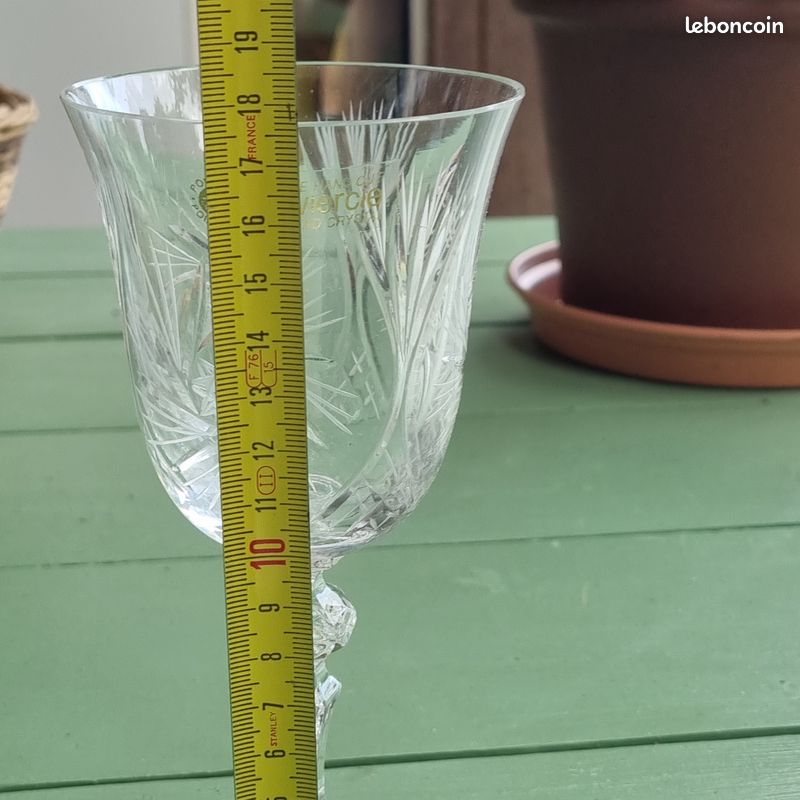 Verres à pieds cristal (image 7)