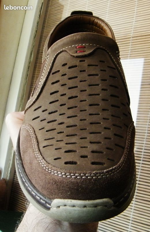Chaussures mocassins en cuir marron ara tbe 42 homme (image 11)