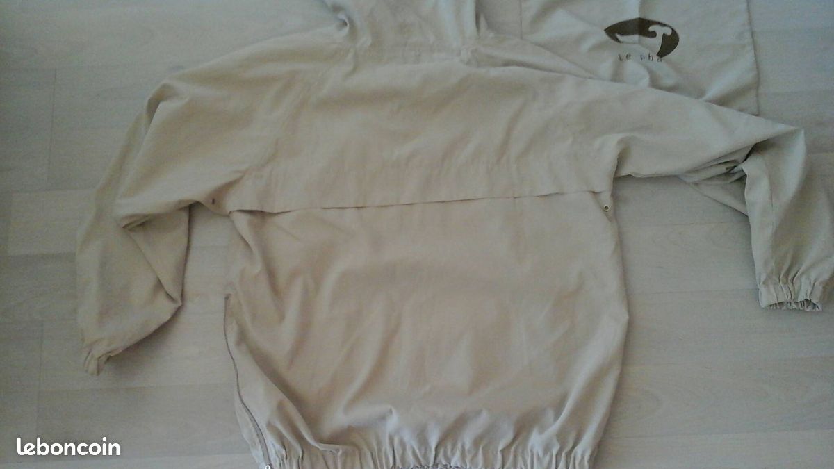 Blouson beige Le phare des baleine NEUF T.M (image 2)