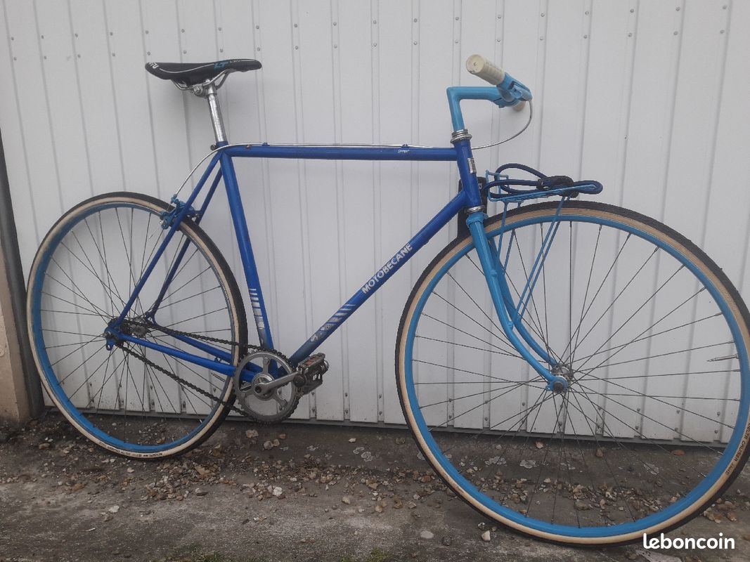 Singlespeed Velo De Course Motobecane Single Speed Vintage