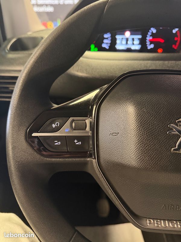 Peugeot partner vu fourgon 1.5 bluehdi 130 1000kg l1 m 10409 ht / attelage / caméra de recul (image 12)