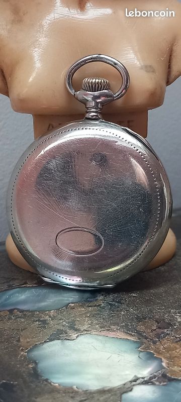 Montre Gousset DOLLAR Argentée Rare - XIXème Siècle, Mécanique à Remontage Manuel - Occasion