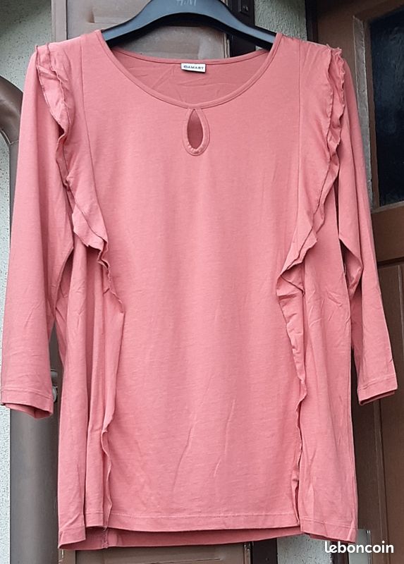Tee-shirt manches ¾ femme – Taille 42 (image 1)