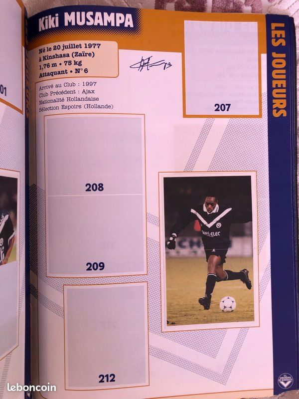 Album girondins de Bordeaux foot (image 6)