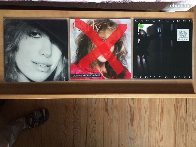 Albums vinyls Collectors CARLY SIMON en VO (image 1)