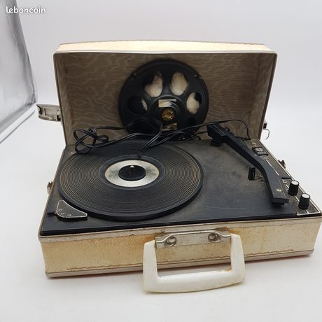 Tourne-disque Valise REELA – Électrophone Vintage – Pour Pièces/collection
