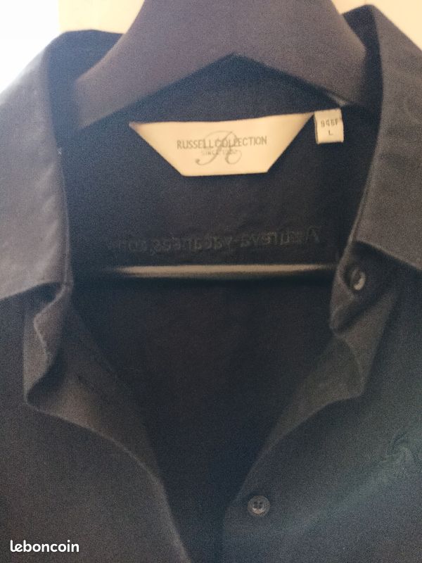 Vends magnifique chemisier noir Azureva Taille L (image 3)