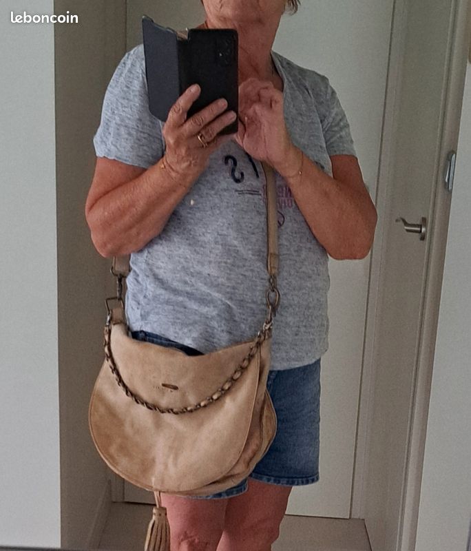 HOT Sac Besace Cuir Ikks Ravissant Sac Besace CUIR AGNEAU