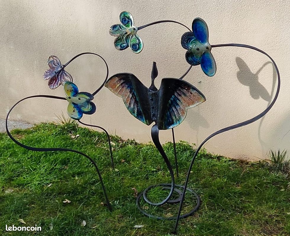 Décoration murale en carreaux de paon : panneau en céramique
