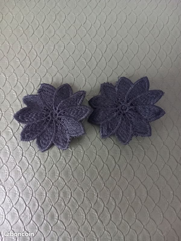 Lot de 2 Fleurs à coudre (image 2)