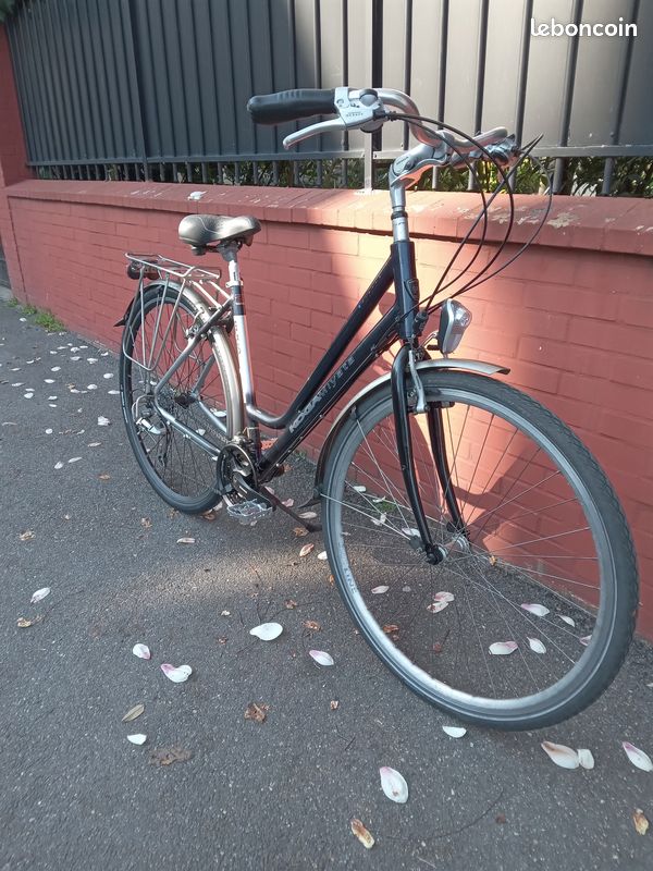 Cadre Vélo Rétro Miyata 414 - Acier, Taille 57cm TT / 58cm ST, Pour Route, Couleur Violet