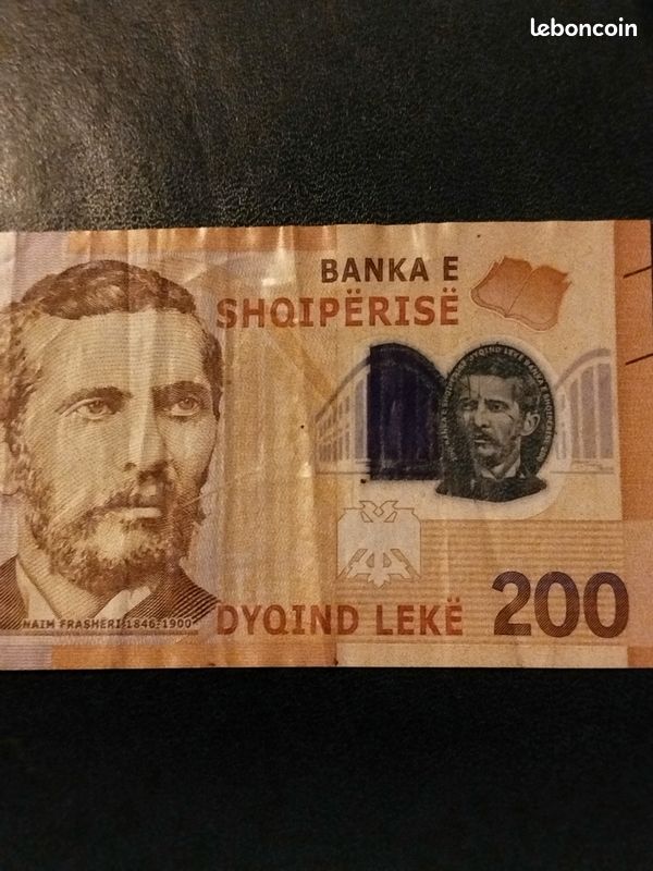 Billet collection 200leke Albanie - Collection