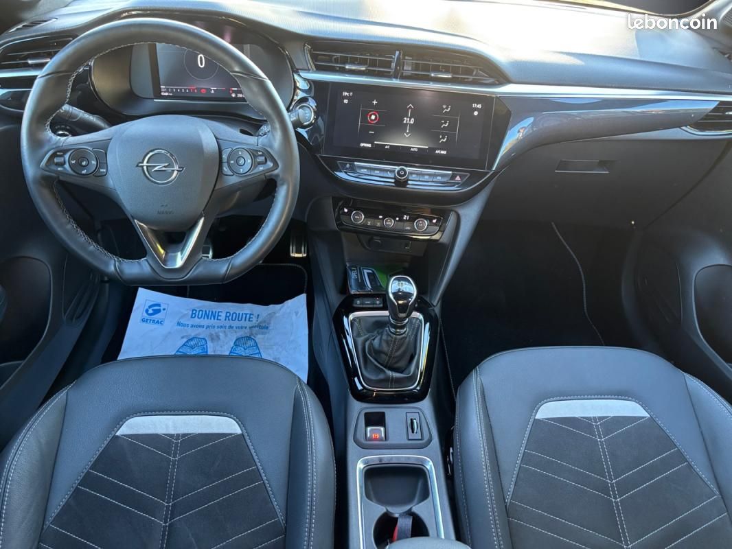 Opel Corsa 1.2 T 100 ch Gs-line /1 ère Main/Origine France/Entretien Complet Opel/Sièges Av et Vo... (image 15)