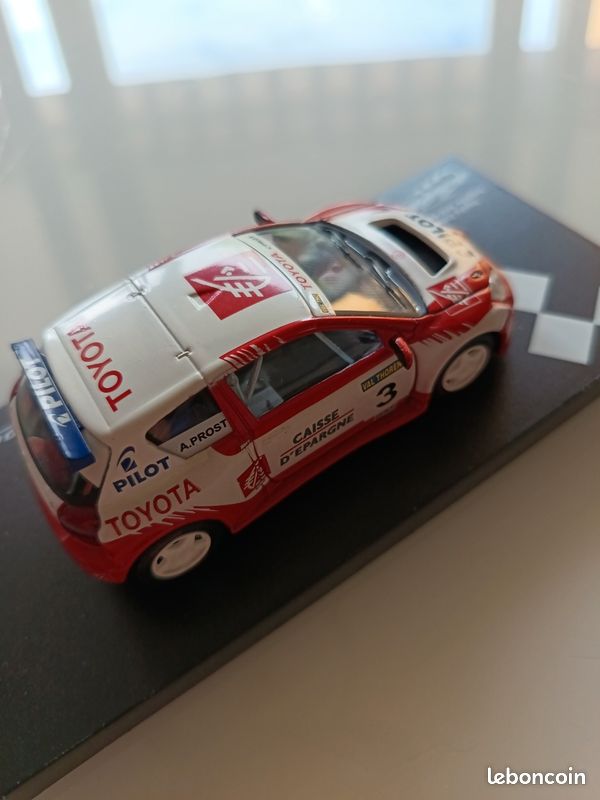 Diecast model cars Toyota Corolla 1/43 Solido andros a.prost collection Diecast model cars Toyota Corolla 1/43 Solido andros a.prost collection